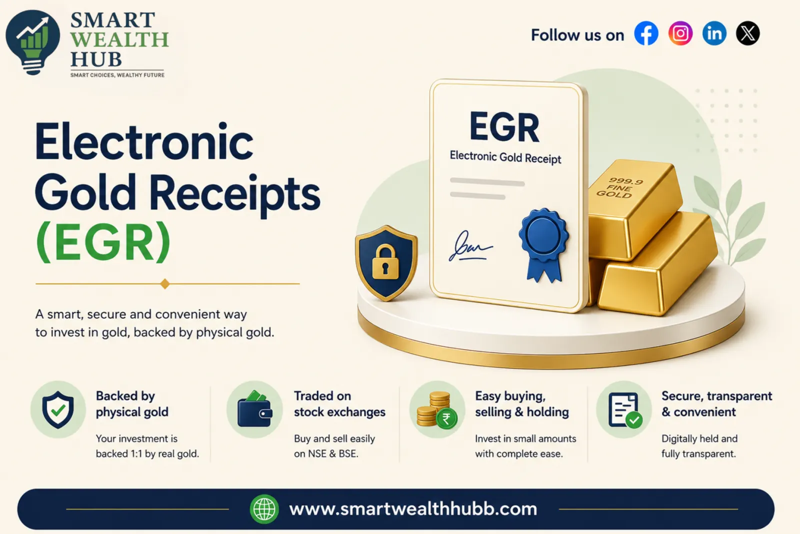 What Are Electronic Gold Receipts (EGR)? A Guide to Digital Gold on NSE